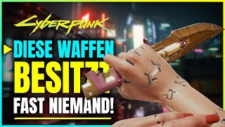 Die 2 ikonischen Waffen aus dem Edgerunner Update 16 von Cyberpunk 2077 [upl. by Aicekal]