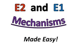 E2 and E1 Elimination Made Easy Part 1  Mechanisms and Beta Hydrogens   Organic Chemistry [upl. by Juline]