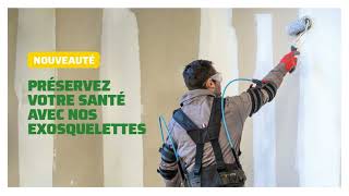 Peintres artisans  préservez votre santé avec nos exosquelettes [upl. by Everson]