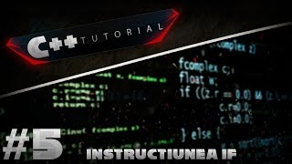 05 Tutorial C  Instructiunea repetitiva IF  ProTutorialsRO [upl. by Bohlen541]