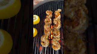 Grilled Shrimp  Kamado Joe Classic II [upl. by Polard]