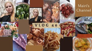 Vlog 46 2o Μερος Εφτιαξα Ψαρια  Κυριακατικο Τραπεζι [upl. by Lenoyl]