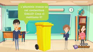 La raccolta differenziata spiegata ai bambini [upl. by Yemaj516]