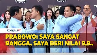 FULL Pernyataan PrabowoGibran Usai Debat Cawapres Bangga Saya Kasih Nilai 99 [upl. by Mackenzie336]