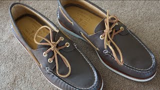 Sperry Gold Cup Top Sider Boat Shoes  The Best [upl. by Itsirk226]