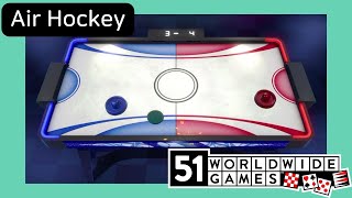 Air Hockey  51 Worldwide Games  Nintendo Switch Gameplay [upl. by Anul]