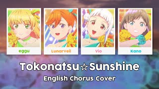 Tokonatsu☆Sunshine・Liella／English Chorus Cover [upl. by Kennith278]