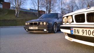 Bmw E34 M50b25 525i M5 S38b38 [upl. by Artinek820]