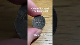 Coin of Richard the Lionheart 11721199 history coin silver medieval numismatics england [upl. by Brady]