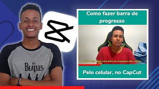 COMO FAZER VÃDEO NUGGET PELO CELULAR 2024  NO CAPCUT COM BARRA DE PROGRESSO [upl. by Salesin]