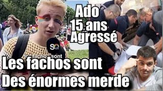 Coup de gueule des LGBTQ ils en ont marre du RN 🤣 1 ado de 15 ans SE❌uellement agressé dans 1 train [upl. by Erlewine]