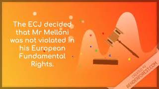 The Melloni Case amp Fundamental Rights [upl. by Karil456]