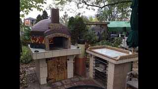 Detailed Wood Fired Pizza Oven Build How Why Cost and Resources [upl. by Mashe]