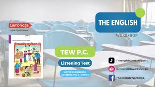 TEW PC  MOVERS  A1 MOVERS MOCK CAMBRIDGE ENGLISH ASSESSMENT  LISTENING TEST  VOL 2 [upl. by Lehsar]