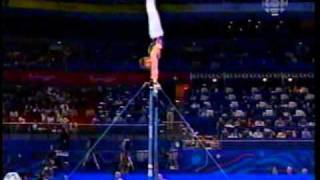 Alexei Nemov  2000 Olympics Team Final  High Bar [upl. by Ashton]