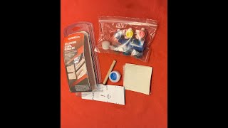 Unbox in 60secs  Visbella DIY Leather amp Vinyl Repair Kit [upl. by Jehovah]