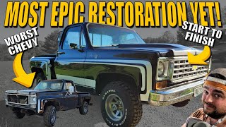 Resurrecting the WORST Squarebody CHEVY Stepside EVER [upl. by Strickman]