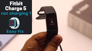 Fitbit Charge 5 Not ChargingSlow Charging Problem Fixed [upl. by Neeloj]