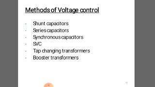 Methods of voltage control [upl. by Ecirtnom]