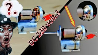 220 DC voltage vs 12 volts DC motor 775 DC motor over voltage testing [upl. by Zippora]