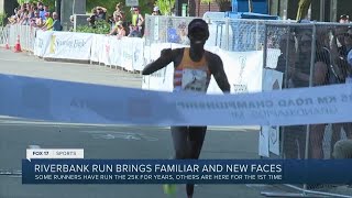 Riverbank Run attracts new and familiar runners [upl. by Lacefield]