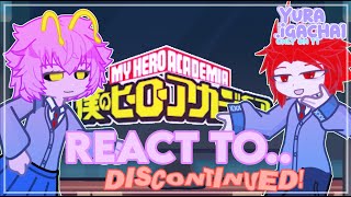 ♡ S1 MHA REACT  05x075x  DISCONTINUED  NO BREAKS  CHECK DESC [upl. by Aip630]