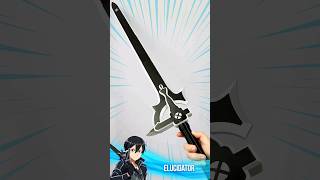 Elucidator  Kiritos sword  Sword Art Online [upl. by Naamann]