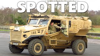 Force Protection Ocelot military vehicles spotted  Brief overview of history and more [upl. by Essirahs674]