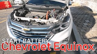 쉐보레 이쿼녹스 Chevrolet Equinox start battery replacement 배터리 방전되면 agm70 battery 밧데리로 교환하면 됩니다 [upl. by Attenwad]