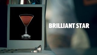 BRILLIANT STAR DRINK RECIPE  HOW TO MIX [upl. by Malan]