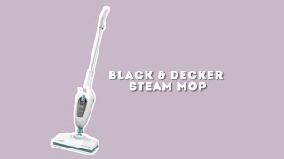 BlackDecker steammop 1300W [upl. by Ahsieka]