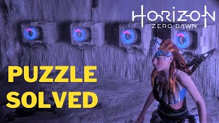 The Grave Hoard Puzzle  Restoring Power  Horizon Zero Dawn PC Gameplay Walkthrough [upl. by Ahsal]