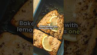 Baked Salmon with Lemon and Dill Norway gourmetshaven food gourment recipe cooking [upl. by Odlanyer618]