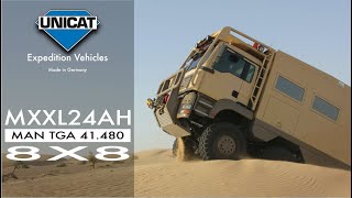 UNICAT Expedition Vehicles MXXL24AH MAN TGA 8X8 [upl. by Avin]