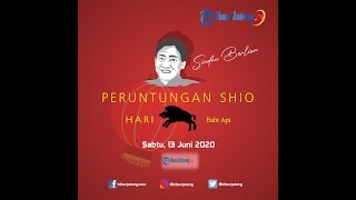 Peruntungan Shio Harian Sabtu 13 Juni 2020 [upl. by Ellenehs]