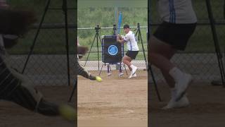 CRAZY Looking CURVEBALL Throw 😮 trentseverino [upl. by Dugas]