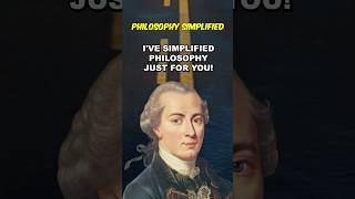 shorts Immanuel Kant’s The Categorical Imperative Simplified philosophy simple learning ethics [upl. by Assirod]