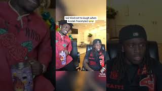 Kodak black freestyle took me out 😭 kaicenatstream kodakblack funny kkz freestylekomics [upl. by Odraode349]