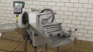 Bizerba A 406 FB slicer from Meat Machines Sweden AB [upl. by Agneta]