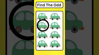 Find The Odd One Out In 33 Seconds Or Less Find the difference shorts emojigame spottheoddone [upl. by Assilram]