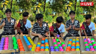 Compete to solve different colored balls Makes the same color in 30 seconds [upl. by Siegler774]