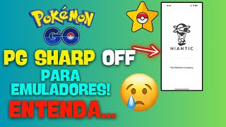 PGSHARP FICOU OFF PARA EMULADORES DE PC PRA JOGAR POKEMON GO [upl. by Orapma]