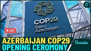 Azerbaijan COP29 LIVE World Leaders Participate In COP29 Opening Ceremony In Azerbaijan [upl. by Brandes]