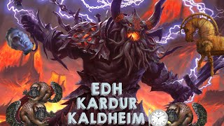 Kardur Doomscourge KALDHEIM Spoilers  EDH Decklist  Deck Tech FR  Magic the Gathering [upl. by Thackeray462]