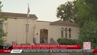 Sunol Glen school board to vote on superintendents performance [upl. by Derman]