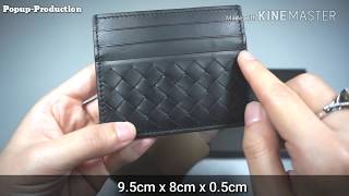 BOTTEGA VENETA Cardholder  Unboxing 1 [upl. by Godbeare]