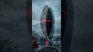 Strange egg shaped UFO spotted floating in sky I Dreamt about this years ago 2024 UFO warning [upl. by Garey934]