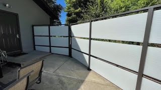 Sunspace Tip for Privacy Wall Maintenance [upl. by Ennaul827]