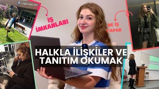 NE OKUDUM  halkla ilişkiler ve tanıtım ne iş yapar iletişim okumak marmara üniversitesi [upl. by Sanoj]