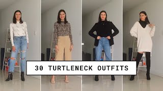 30 Chic Turtleneck Outfits by The Turtleneck Queen [upl. by Kessler]